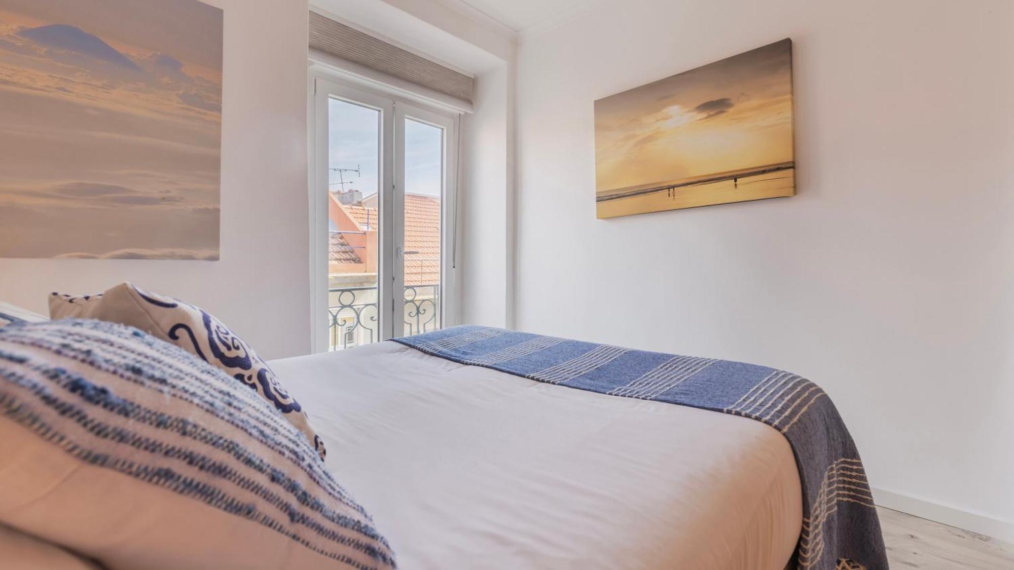 Sunny Design Apt In Praca Das Flores By Lovelystay Lissabon Exterior foto