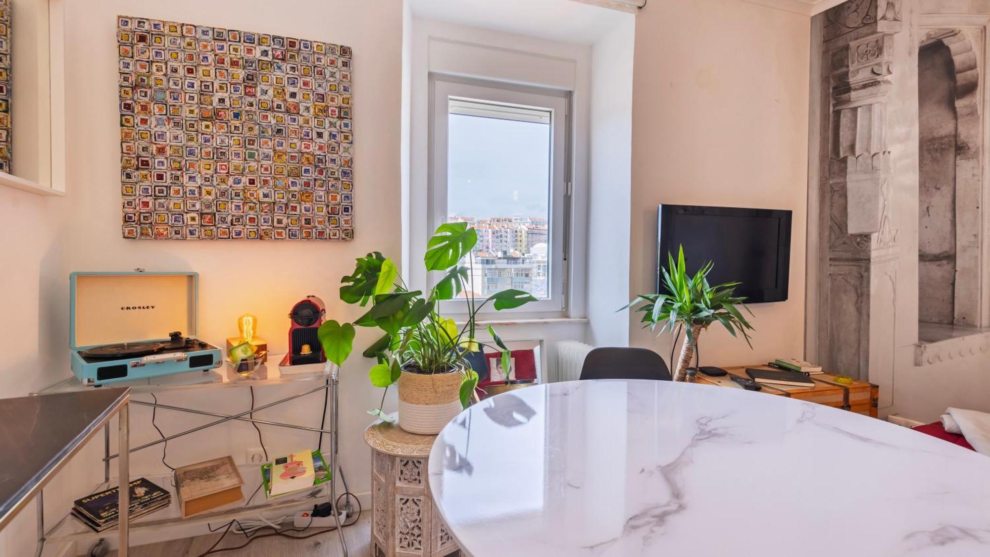 Sunny Design Apt In Praca Das Flores By Lovelystay Lissabon Exterior foto